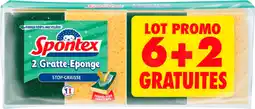 Auchan Spontex éponges dégraissantes spontex offre