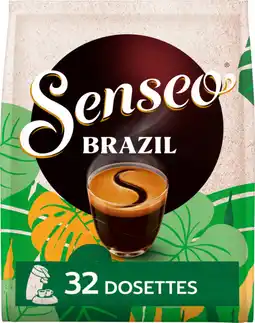 Auchan Senseo dosettes de café premium espresso brazil senseo offre
