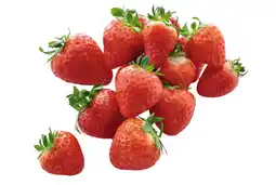 Auchan Sans marque fraises rondes offre