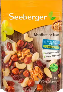Auchan Seeberger mendiant de luxe seeberger offre