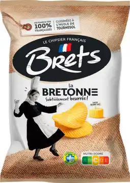 Auchan Brets chips saveur beurre salé brets offre