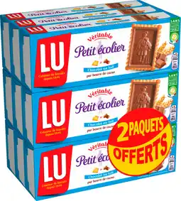 Auchan Petit ecolier petit écolier au chocolat au lait lu offre