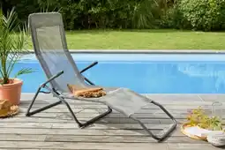 Auchan Gardenstar bain de soleil à bascule offre