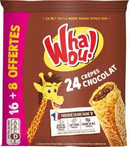 Auchan Whaou crêpes au chocolat whaou! offre
