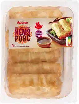 Auchan Auchan nems au porc auchan offre