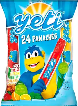 Auchan Yeti tubes glacés yetigel offre
