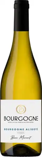 Auchan Sans marque bourgogne aligote aop 2025 offre