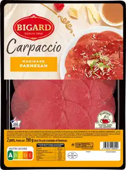 Auchan Bigard carpaccio bigard offre