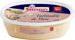 Auchan Simon tartinable de thon simon offre