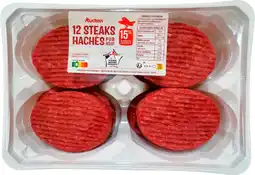 Auchan Auchan steaks hachés pur bœuf auchan offre