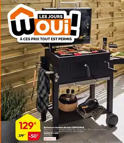 Weldom Barbecue charbon de bois centaurus offre