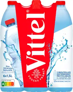Auchan Vittel eau minérale naturelle vittel offre