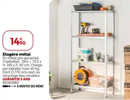 Weldom Étagère métal offre
