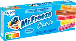 Auchan Mr freeze boîte big pops assortis mr freeze offre