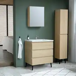 Brico Dépôt Meuble a poser l.80 cm style offre