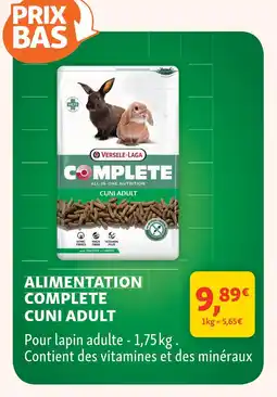 Maxi Zoo Versele-laga complete cuni adult offre