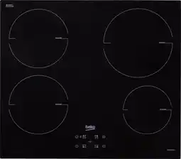 Brico Dépôt Plaque induction 4 foyers 7200 w noir (1) offre