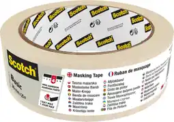 Brico Dépôt Masquage basic beige unitaire 36 mm x 25m offre