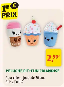 Maxi Zoo Fit+fun peluche friandise offre