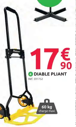 Mr Bricolage Diable pliant offre