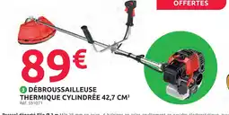 Mr Bricolage Débroussailleuse thermique cylindrée 42,7 cm³ offre