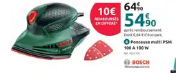 Mr Bricolage Bosch ponceuse multi psm 100 a 100 w offre