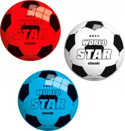 Auchan John ballon world star 22 cm offre