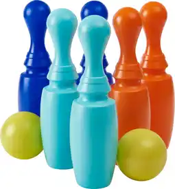 Auchan Ecoiffier jeu 6 quilles bowling 23 cm offre