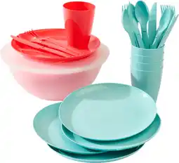 Auchan Actuel le set saladier 21 pièces actuel offre
