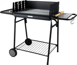 Auchan Gardenstar barbecue charbon family offre