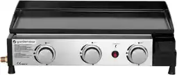 Auchan Gardenstar plancha gaz 3 brûleurs offre
