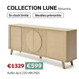 Meubles Crack Buffet 4p offre
