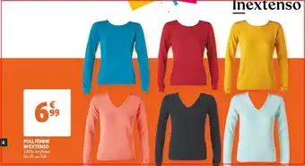 Pull femme in extenso