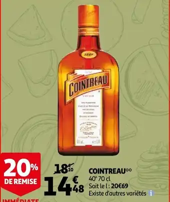Auchan Cointreau offre