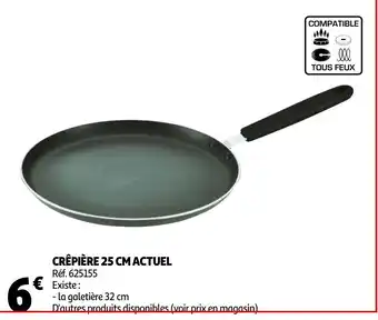 Crêpière 25 cm actuel