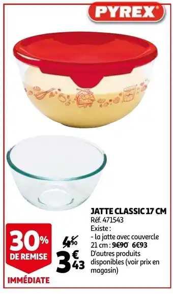 Auchan Jatte classic 17 cm offre