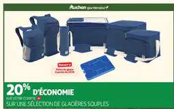 Auchan Sur une sélection de glacières souples offre