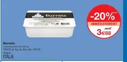Monoprix Burrata offre