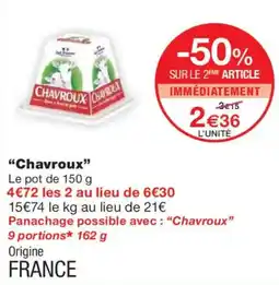 Monoprix CHAVROUX offre