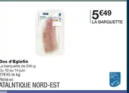 Monoprix Dos d'Eglefin offre