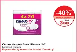 Monoprix DEMAK UP Cotons disques Duo+ offre