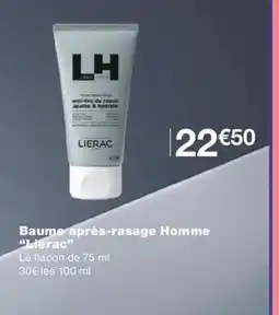 Monoprix LIERAC Baume après-rasage Homme offre