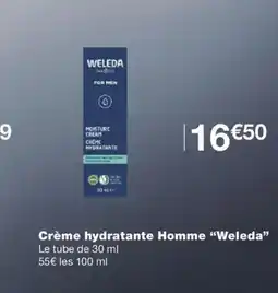 Monoprix WELEDA Crème hydratante Homme offre