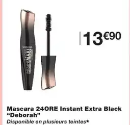 Monoprix DEBORAH Mascara 24ORE Instant Extra Black offre