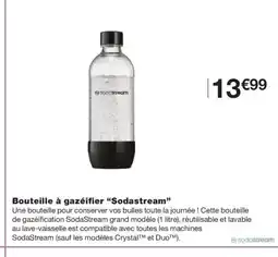Monoprix SODASTREAM Bouteille à gazéifier offre