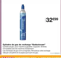 Monoprix SODASTREAM Cylindre de gaz de recharge offre