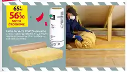 Mr Bricolage Laine de verre Kraft Supralaine offre