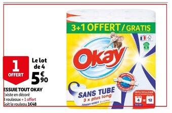 Auchan Essuie tout okay offre