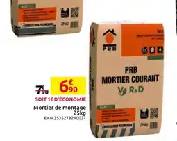 Mr Bricolage Mortier de montage offre