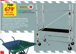 Mr Bricolage Echafaudage Quad Up évolution offre